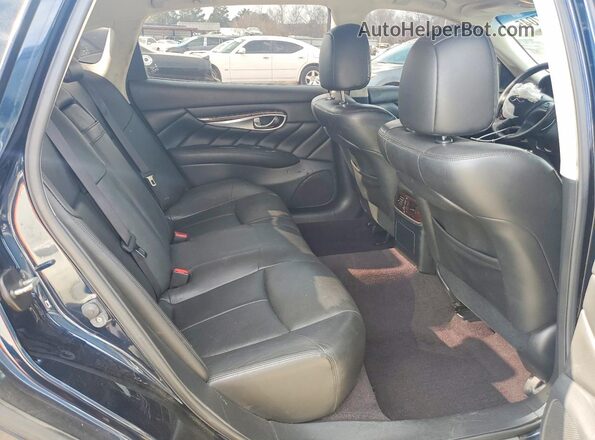 JN1BY1PRXHM210141 2017 INFINITI Q70L Синий Вид задних сидений