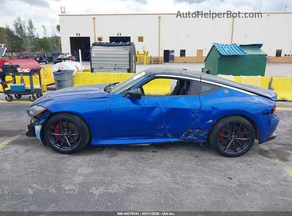 JN1BZ4BH7PM311973 2023 NISSAN Z Синий Панорамный вид салона 360°