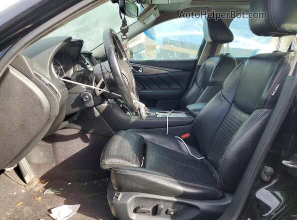 JN1CV7AP3HM642657 2017 INFINITI Q50 Black Vista interior delantera