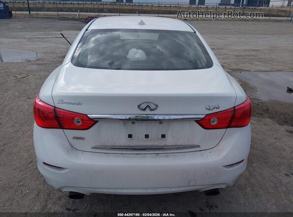 JN1CV7AR8HM681116 2017 INFINITI Q50 Белый 