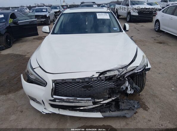JN1CV7AR8HM681116 2017 INFINITI Q50 Белый Вид щитка приборов