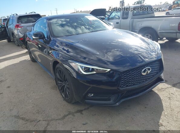 JN1CV7EK1JM200352 2018 INFINITI Q60 Black Delantero derecho