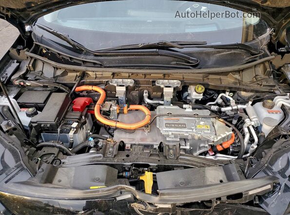 JN1DF0CD2RM741192 2024 NISSAN ARIYA Black ძრავის განყოფილების ხედი