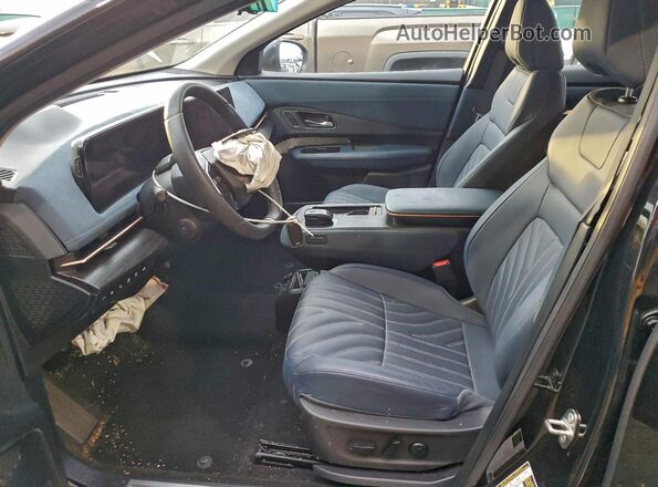 JN1DF0CD2RM741192 2024 NISSAN ARIYA Black წინა სალონის ხედი