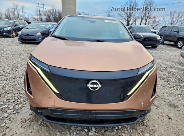 JN1DF0CD3PM705377 2023 NISSAN ARIYA Желто-коричневый Вид спереди