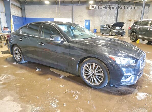 JN1EV7AP0JM355663 2018 INFINITI Q50 Черный Передняя правая четверть