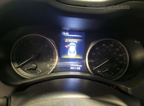JN1EV7AP0JM355663 2018 INFINITI Q50 Черный Вид щитка приборов