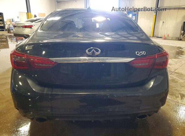 JN1EV7AP0JM355663 2018 INFINITI Q50 Черный Вид сзади