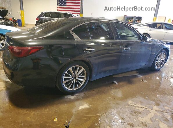 JN1EV7AP0JM355663 2018 INFINITI Q50 Черный Задняя правая четверть