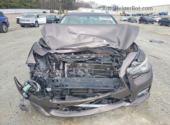 JN1EV7AP2GM304237 2016 INFINITI Q50 Серый Вид спереди
