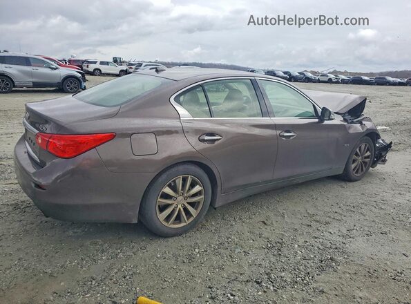 JN1EV7AP2GM304237 2016 INFINITI Q50 Серый Задняя правая четверть