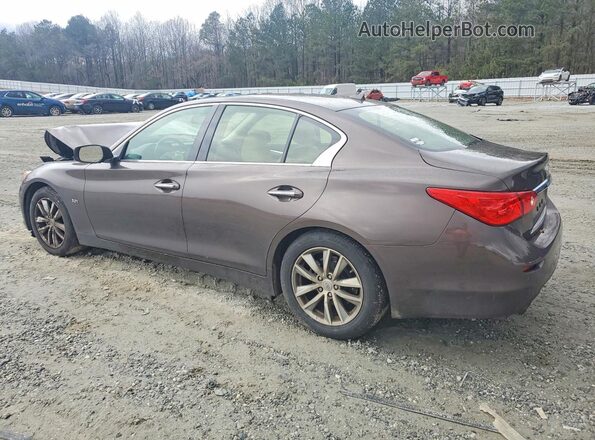 JN1EV7AP2GM304237 2016 INFINITI Q50 Серый Задняя левая четверть