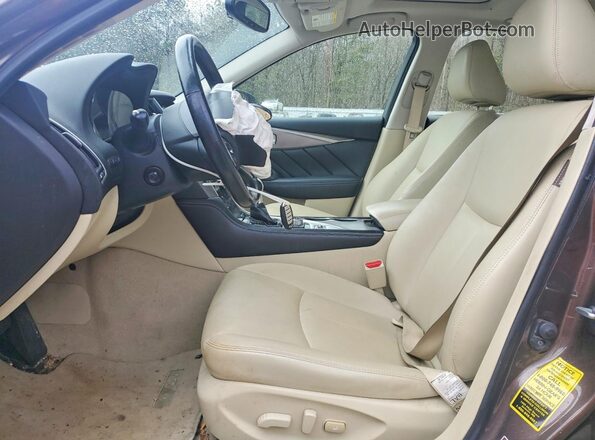 JN1EV7AP2GM304237 2016 INFINITI Q50 Серый Вид салона спереди