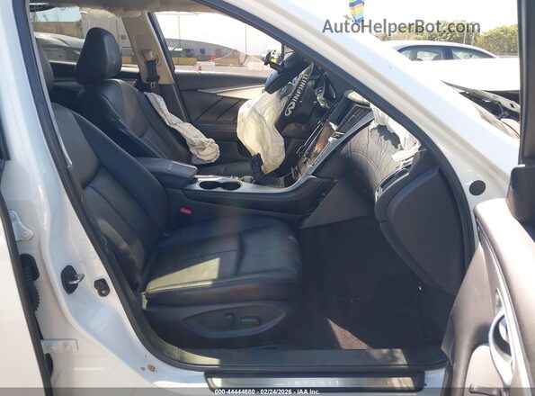 JN1EV7AP2KM541643 2019 INFINITI Q50 Белый Вид салона спереди