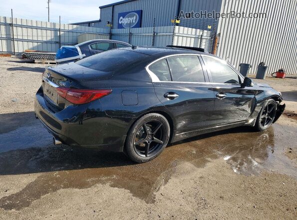 JN1EV7AP3KM510885 2019 INFINITI Q50 Черный Задняя правая четверть