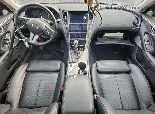 JN1EV7AP6LM202370 2020 INFINITI Q50 Черный Вид панели приборов