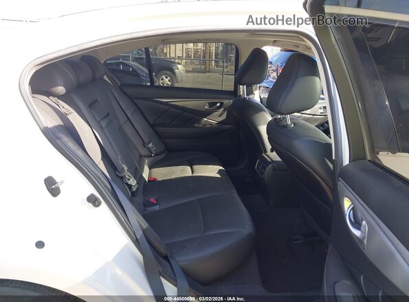 JN1EV7APXHM731456 2017 INFINITI Q50 White VIN sticker view