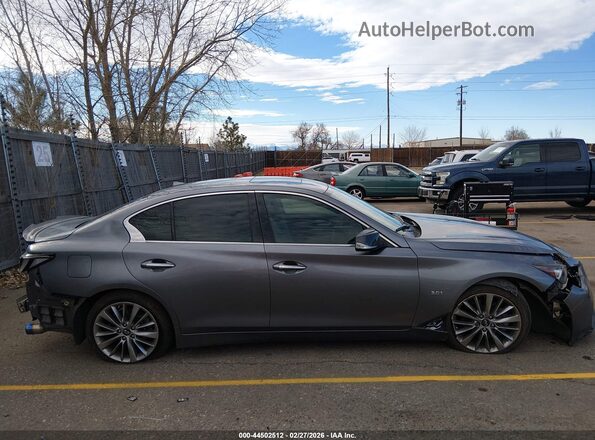 JN1EV7APXKM511936 2019 INFINITI Q50 Серый Вид щитка приборов