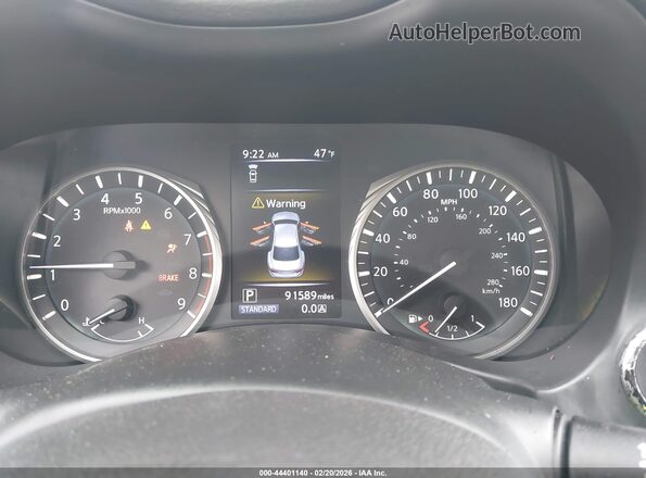 JN1EV7APXKM513170 2019 INFINITI Q50 Черный Вид задних сидений