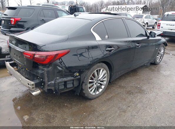 JN1EV7APXKM513170 2019 INFINITI Q50 Черный Задняя правая четверть