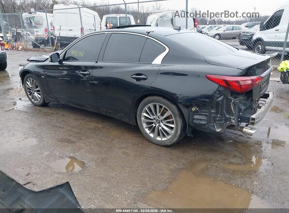 JN1EV7APXKM513170 2019 INFINITI Q50 Черный Задняя левая четверть