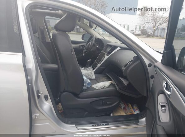 JN1EV7APXKM542507 2019 INFINITI Q50 Серебряный Вид салона спереди