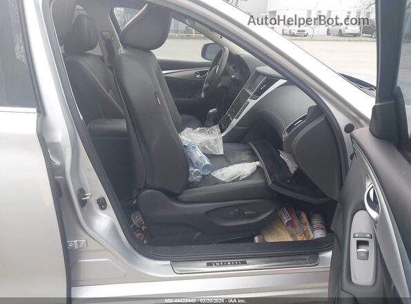 JN1EV7APXKM542507 2019 INFINITI Q50 Серебряный Вид наклейки с VIN-кодом