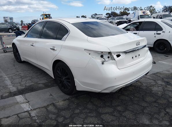 JN1EV7AR1KM592536 2019 INFINITI Q50 Белый Задняя левая четверть