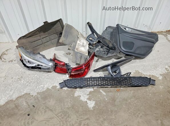 JN1EV7AR4JM444556 2018 INFINITI Q50 Черный Вид подкапотного пространства