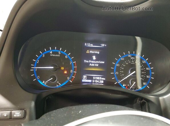 JN1EV7AR4JM444556 2018 INFINITI Q50 Черный Вид щитка приборов