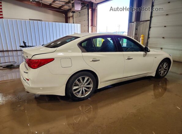 JN1EV7AR9HM836314 2017 INFINITI Q50 Белый Задняя правая четверть