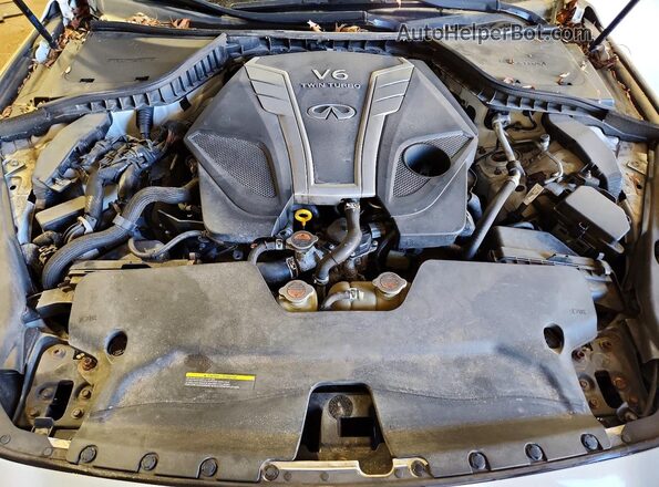 JN1EV7AR9HM836314 2017 INFINITI Q50 Белый Вид задней части салона