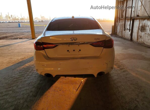 JN1EV7BP0MM705151 2021 INFINITI Q50 White Vista trasera