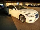 2021 Infiniti Q50 Luxe White vin: JN1EV7BP0MM705151