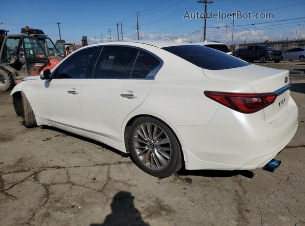 JN1EV7BP6RM601013 2024 INFINITI Q50 Белый Задняя левая четверть