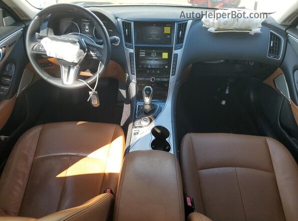 JN1EV7BP6RM601013 2024 INFINITI Q50 Белый Вид панели приборов