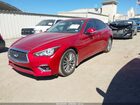 2023 Infiniti Q50 Luxe Red vin: JN1EV7BP8PM511505