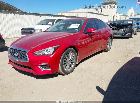 JN1EV7BP8PM511505 2023 INFINITI Q50 Red Przód lewy