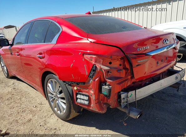JN1EV7BP8PM511505 2023 INFINITI Q50 Red Widok z przodu