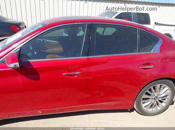 JN1EV7BP8PM511505 2023 INFINITI Q50 Red 