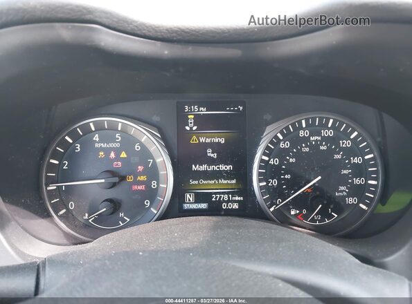 JN1EV7BP8PM512993 2023 INFINITI Q50 Черный Вид задних сидений