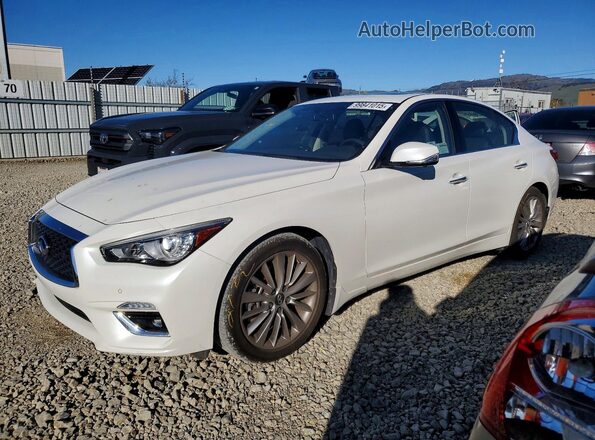 JN1EV7BPXPM510324 2023 INFINITI Q50 Белый Передняя левая четверть