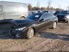 2021 Infiniti Q50 Luxe Awd Черный vin: JN1EV7BR2MM750187