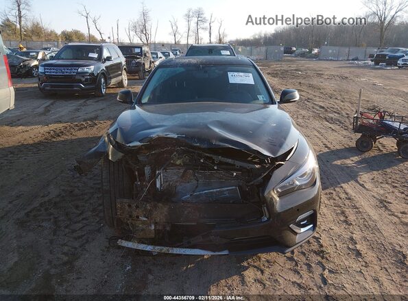 JN1EV7BR2MM750187 2021 INFINITI Q50 Черный Вид щитка приборов