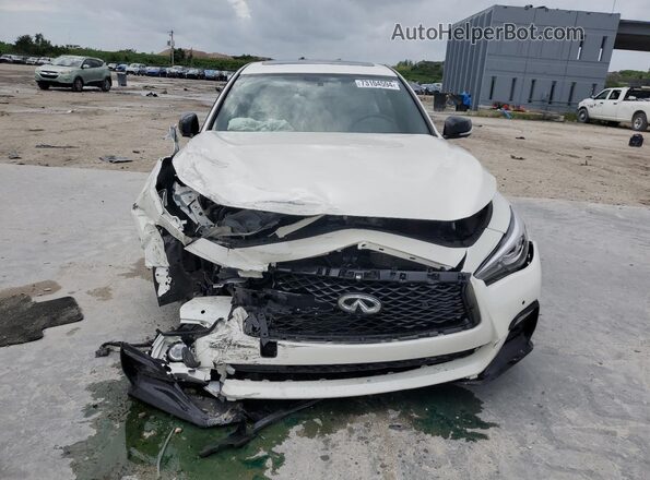 JN1EV7CP4PM510785 2023 INFINITI Q50 Белый Вид спереди