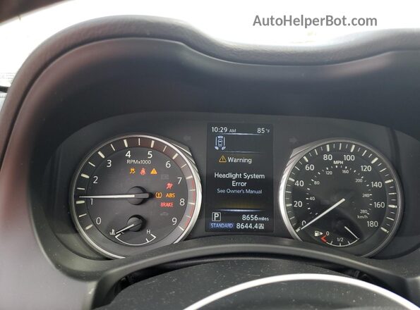 JN1EV7CP4PM510785 2023 INFINITI Q50 Белый Вид щитка приборов