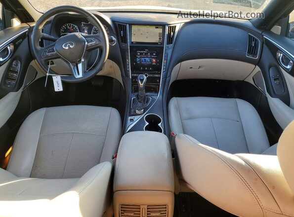 JN1EV7CP9RM601585 2024 INFINITI Q50 Blue Widok deski rozdzielczej