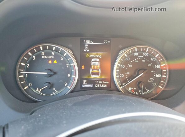 JN1EV7CP9RM601585 2024 INFINITI Q50 Blue Widok zestawu wskaźników