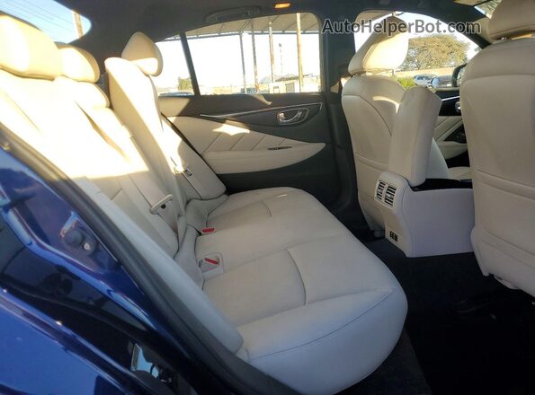 JN1EV7CP9RM601585 2024 INFINITI Q50 Blue Widok tylnych siedzeń