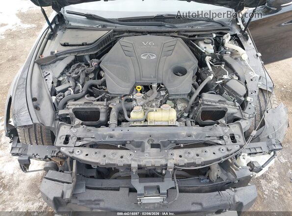JN1EV7EL2KM290307 2019 INFINITI Q60 Черный Вид сзади